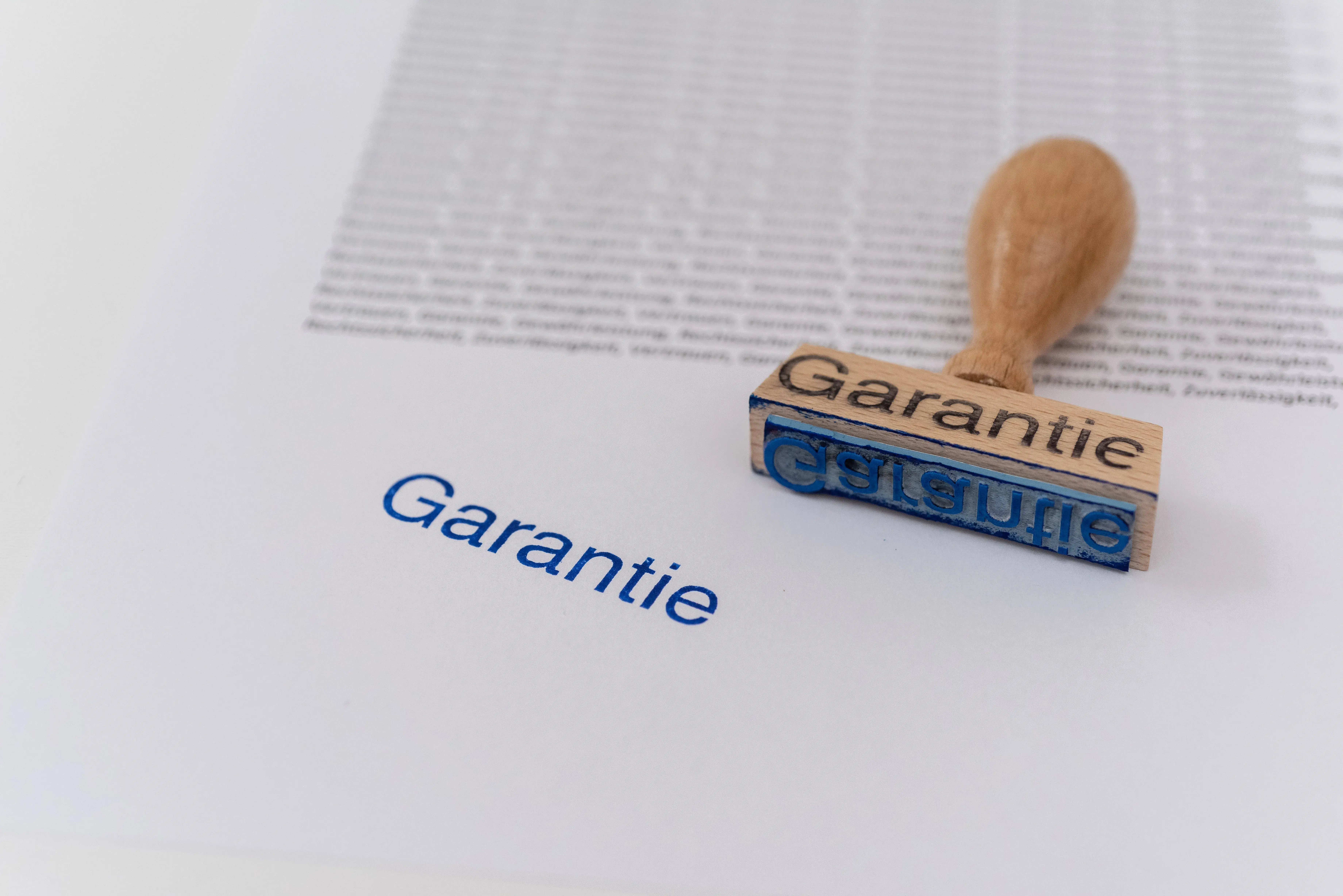 Garantie-Stempel